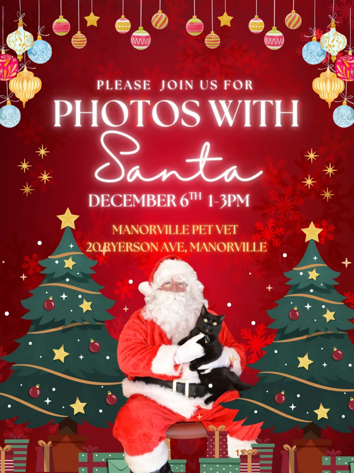 Join us for Pictures With Santa!
December 6, 20205
1pm - 3pm
No Appointment Necessary 
This event i