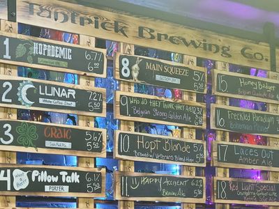 Untapped Sights & Tours visiting Tantrick Brewing Company in Allegan. 