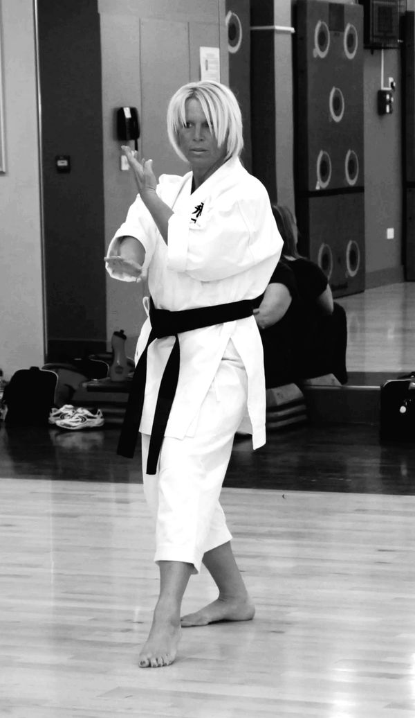 Karate Kata Training - Sensei Justine Wilson-Cleife 5th Dan