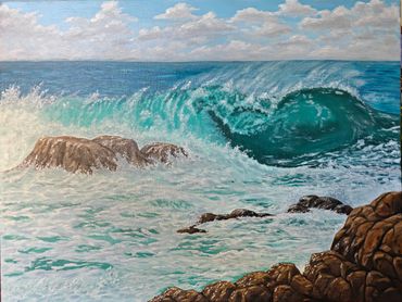 Oil on Stretched Canvas
18" X 24"