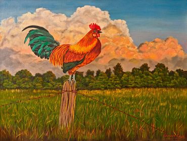 Oil on stretched canvas
18" x 24"