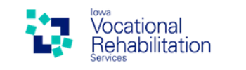 Iowa Vocational Rehabilitation Services logo. Ability Leads is a Partnership Plus Participant.