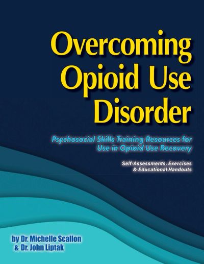 Cover of a book on overcoming opioid use disorder.