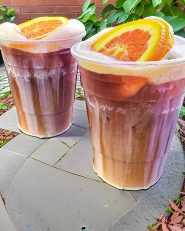 Orange spiced cold brew!