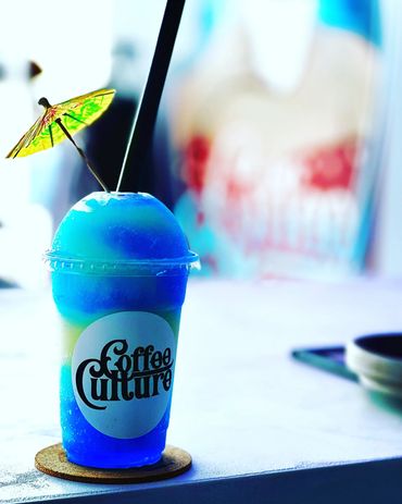 Hand crafted Slushees made with Lotus plant powered energy