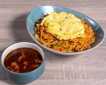 Hakka Triple Schezwan Rice