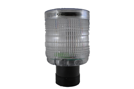 White Solar barricade light, airport barricade light, white 360 barricade light