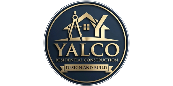 YALCO Residential Construction logo with design and build theme.