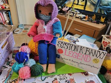 Our tribute to sysgon banksy for our leicester to lands end fundraiser.