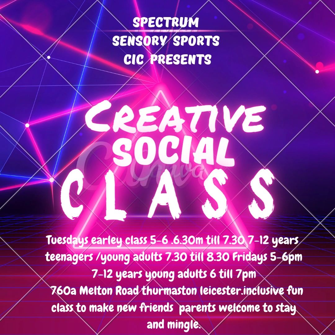 Here's our social classes time table