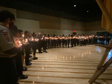 Candle Vigil in honor of our son Tevan.