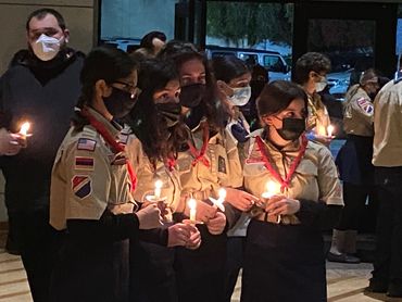 Candle Vigil in honor of our son Tevan.