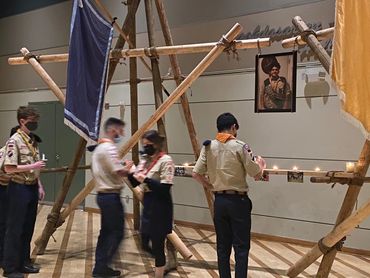 Candle Vigil in honor of our son Tevan.