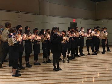 Candle Vigil in honor of our son Tevan.