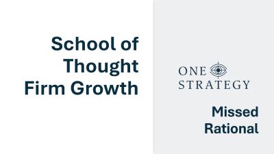 School of Thought Firm Growth - Missed Rational.