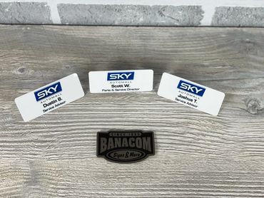 Magnetic Name Badges / Name Tags