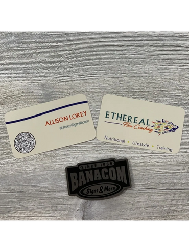 Ethereal Flow Coaching Rounded Corner Business Cards in Cedar Rapids, Iowa