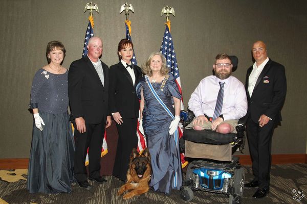 Celia at the Daughters of the American Revolution Award Ceremony