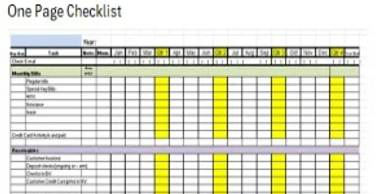 A systematic approach to completing financial activities.