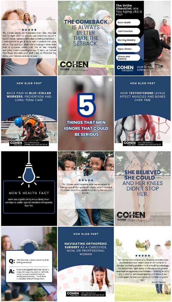 instagram grid, content creation, social media management