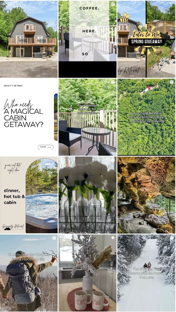 instagram grid, content creation, social media management