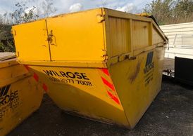 Enclosed 12 yd Skip for Hire