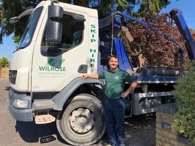 Friendly, helpful staff and drivers from Wilrose Environmental Ltd.  We offer skips, roros and waste