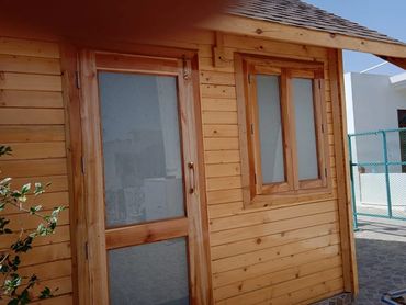 Roof Top Wood Cottage in Gurugram Manufactured By Royal Prefab,