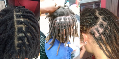 Dreadlocks locs Dreads Dread retouch natural hair cape town