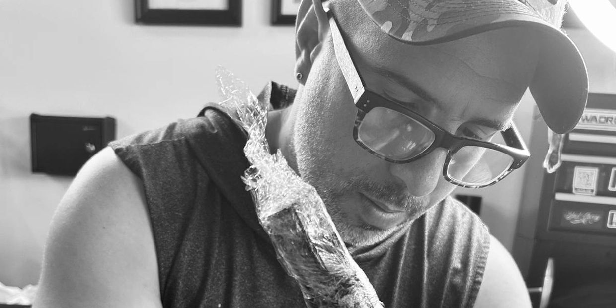 plastic and tattoo artist, Alain Perez Soca