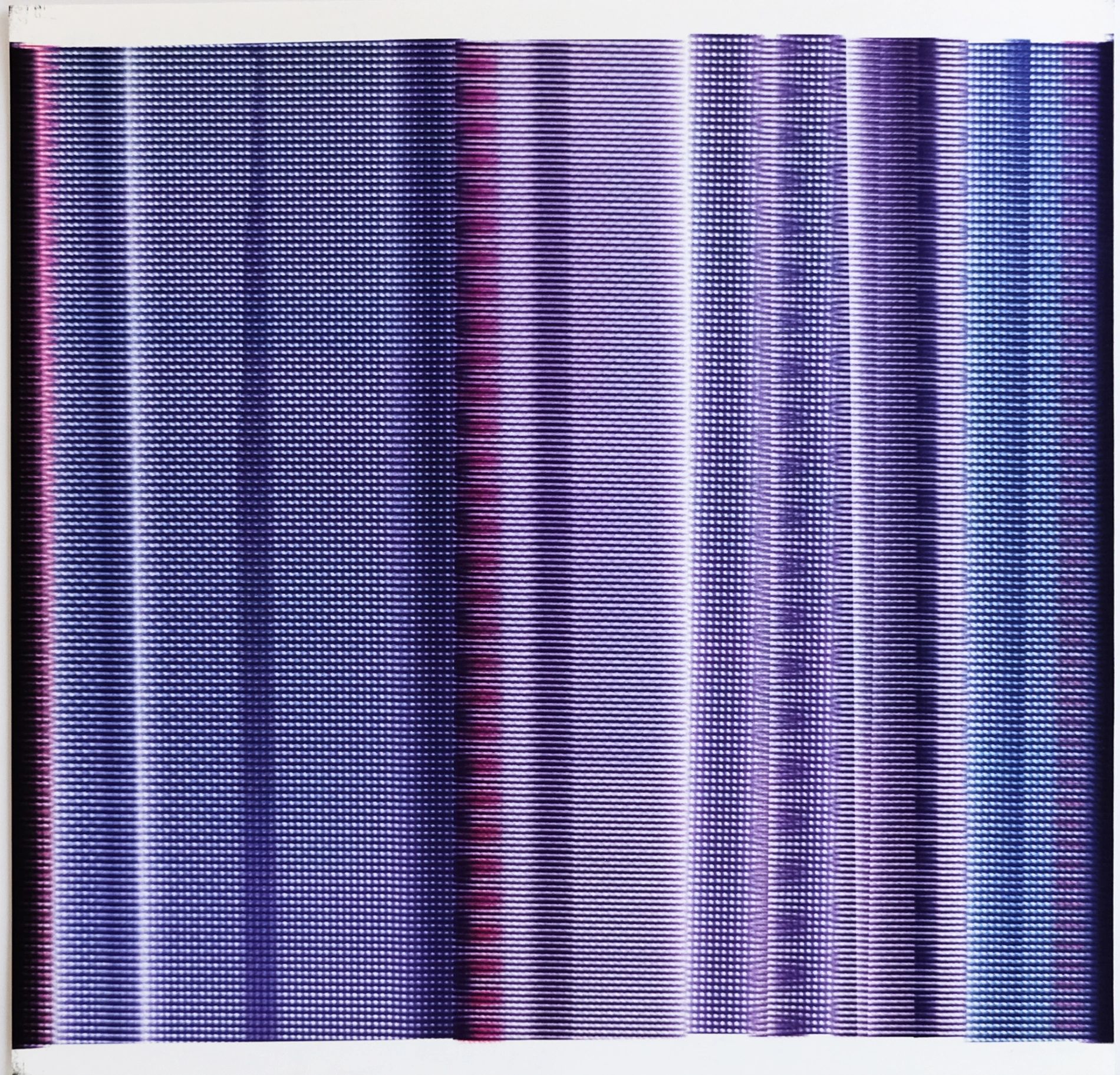 Printer manipulations, Digital Print on Fiber Rag paper
13”x13.5”, (33cm x 34.2cm)  - 1/1
2020
SOLD 