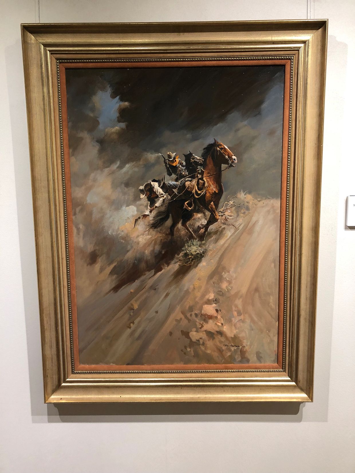 Pearce Museum at Navarro College’s Art Gallery.
“Shootout at the Big Muddy”