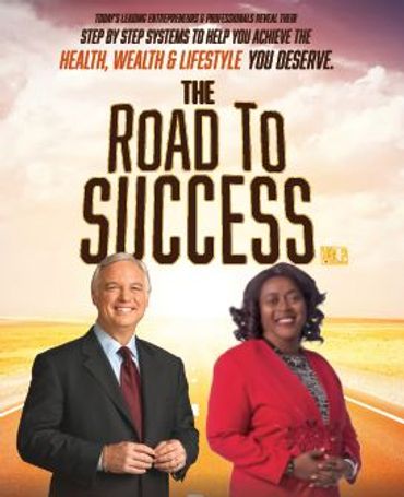Cover of Road to Success Vol II with Co-Authors Jack Canfield & Dr. Nicola Brown.