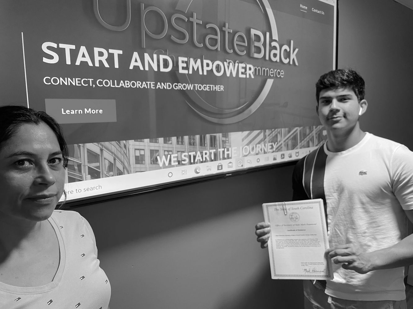 EWTECHNERD LLC founding member of Upstate Black Chamber of Commerce