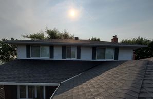 Black Shingle roofing installed by Ngr roofing solutions in kitchener.