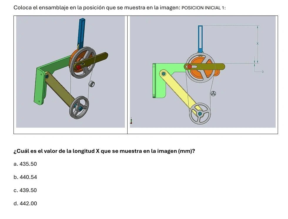 Examen en PDF del Certificado SolidWorks CSWA del Curso de preparación de masterCAD