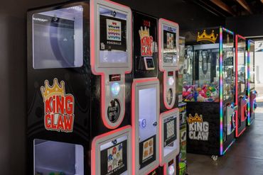 View of King Claw machines - Claw Machine Profit sharing models