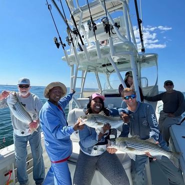 Corporate fishing charter Rhode Island
Inshore fishing charter Rhode Island