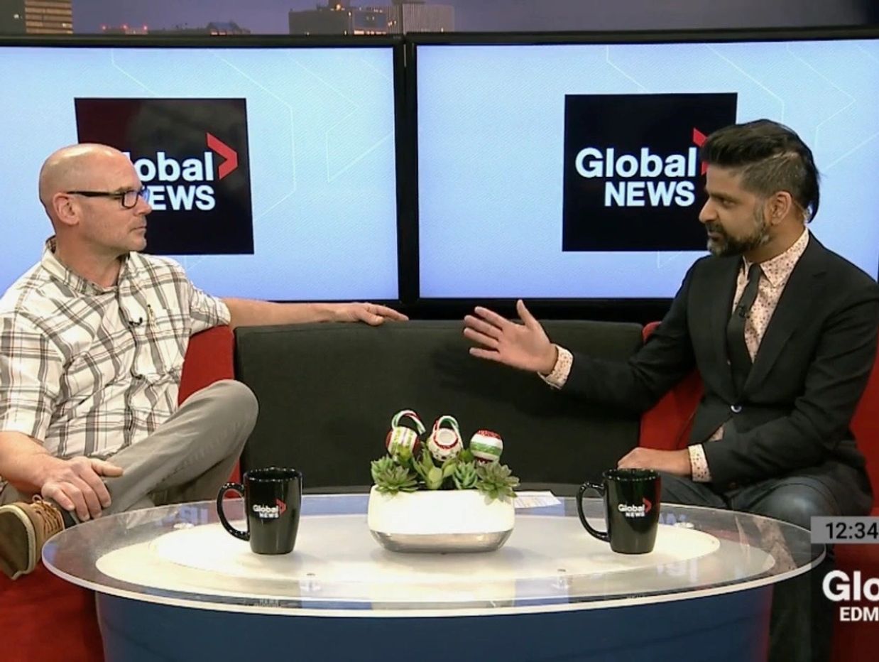 A conversation with Vinesh Pratap Live at Global News Edmonton