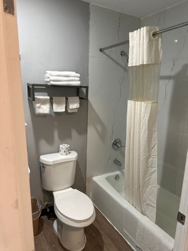 Remodeled Bathrooms rooms 11-17, Kitchen Apartments 65 & 66