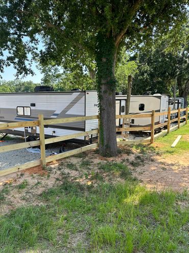 Back View RV Trailer Sites