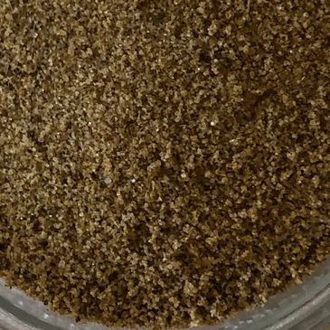 Spices in a glass plate
