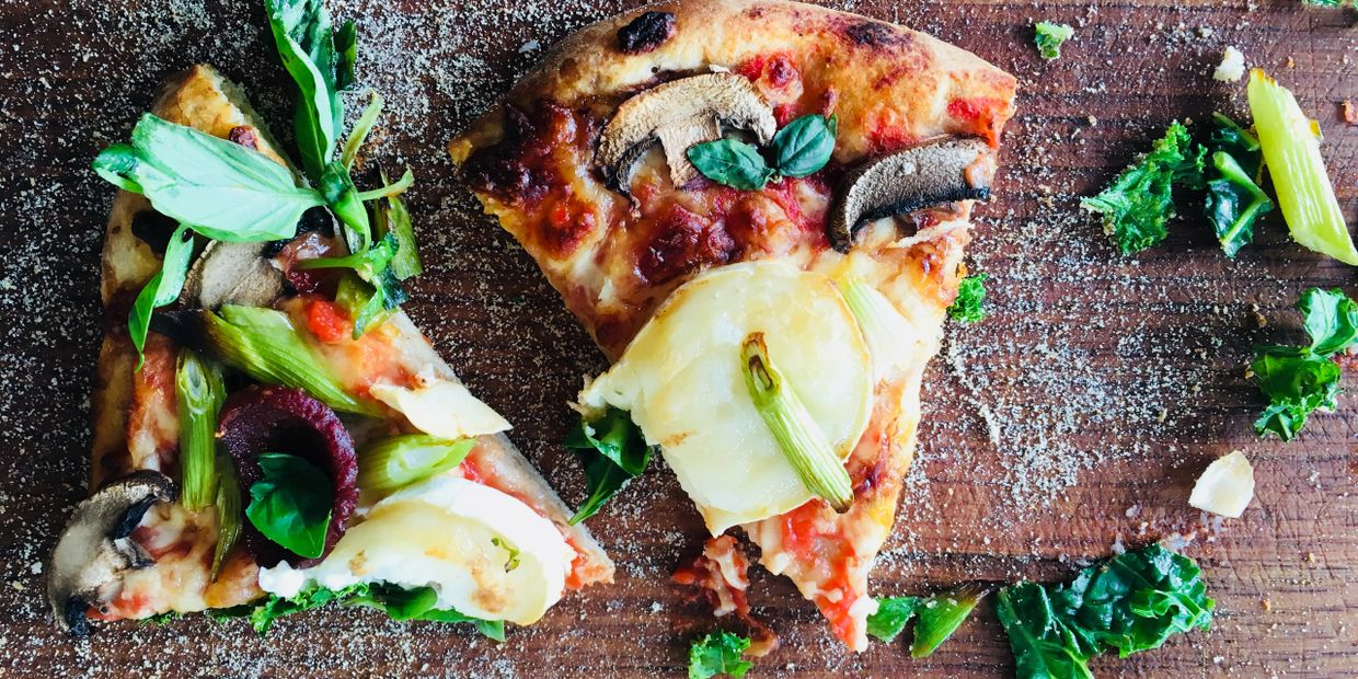 Sourdough pizza