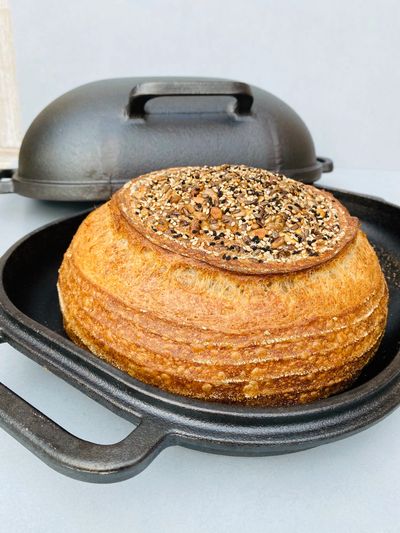 Beautiful organic sourdough bread