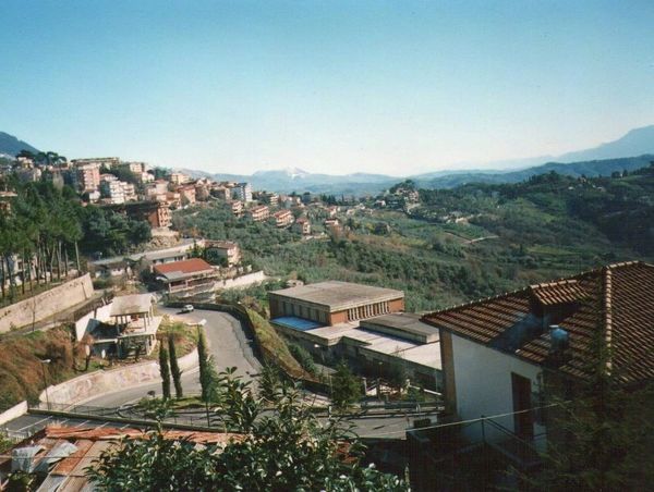 The town of Olevano Romano