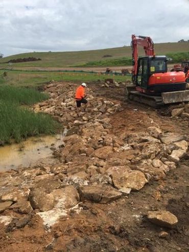 Sydney Plant Hire Civil Landscaping Sandstone Parklands