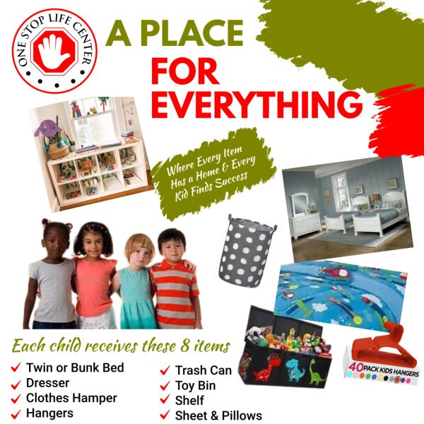 A place that provides essential items for every child.