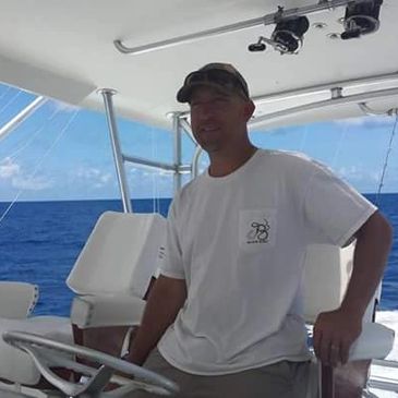 Virginia Beach Fishing Captain at work on a fishing trip