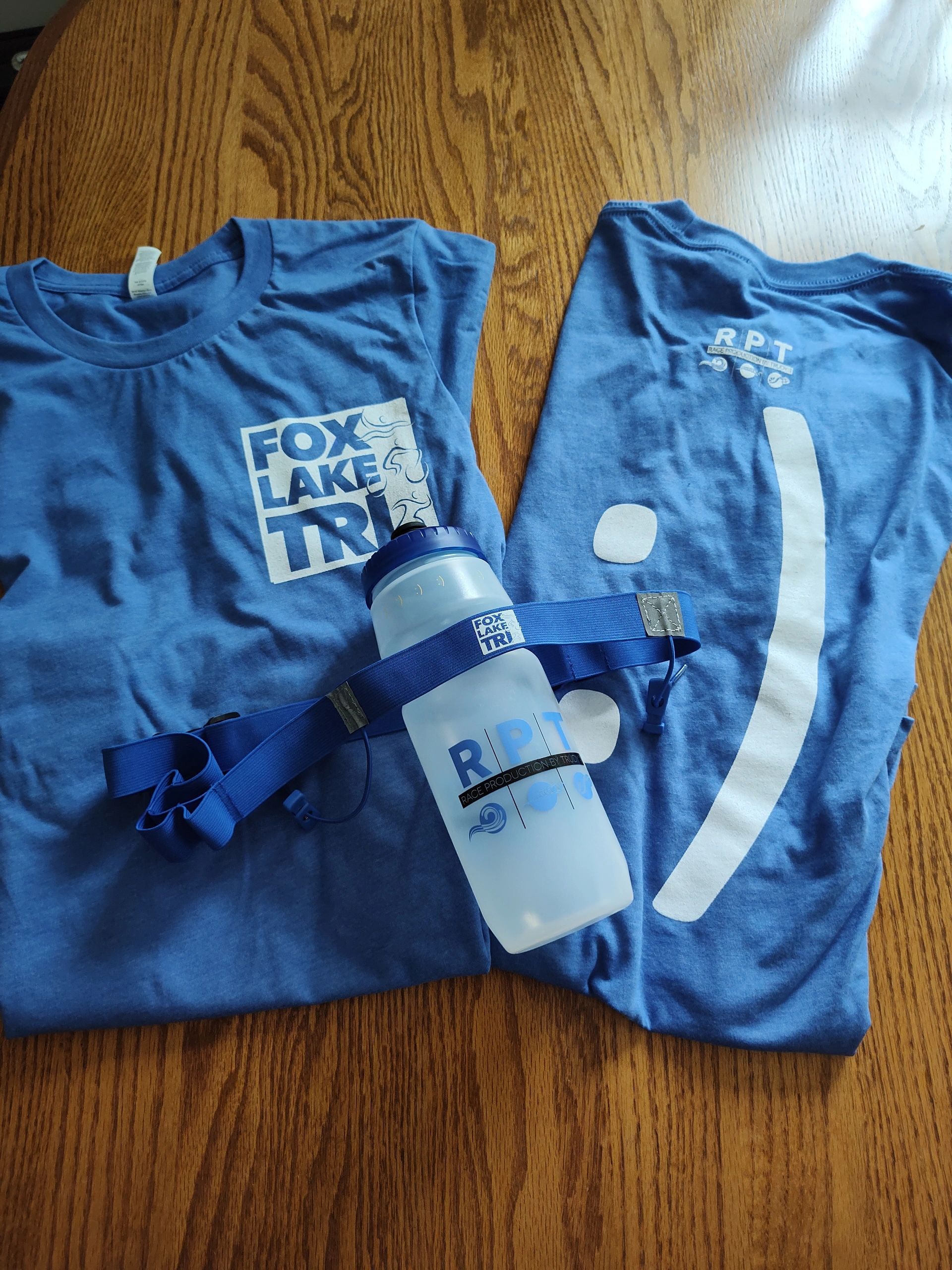 SWAG - Shirt, Water Bottle, and Race Belt