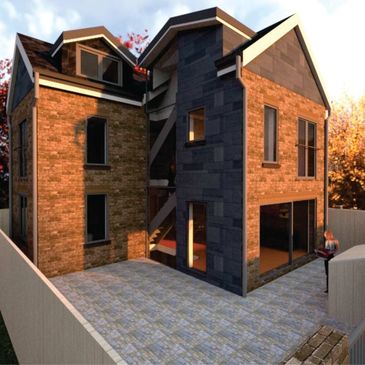 A 3d modelling of a house